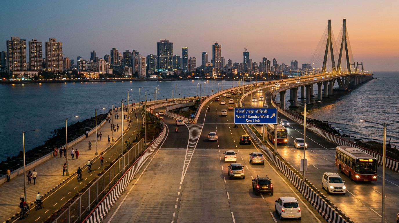 Coastal Road & Worli Connector: Mumbai's West Side, Faster