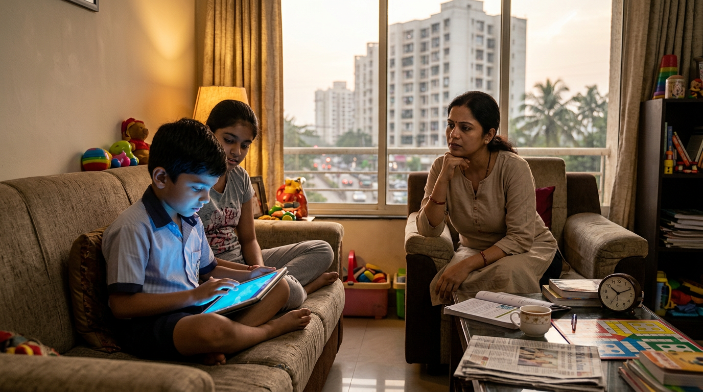 Screen Time Rules That Work for Mumbai & Navi Mumbai Kids